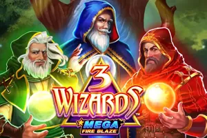 Playtech : Mega Fire Blaze: 3 Wizards - STARBET388