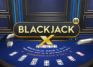 Blackjack X 25 - Azure - STARBET388