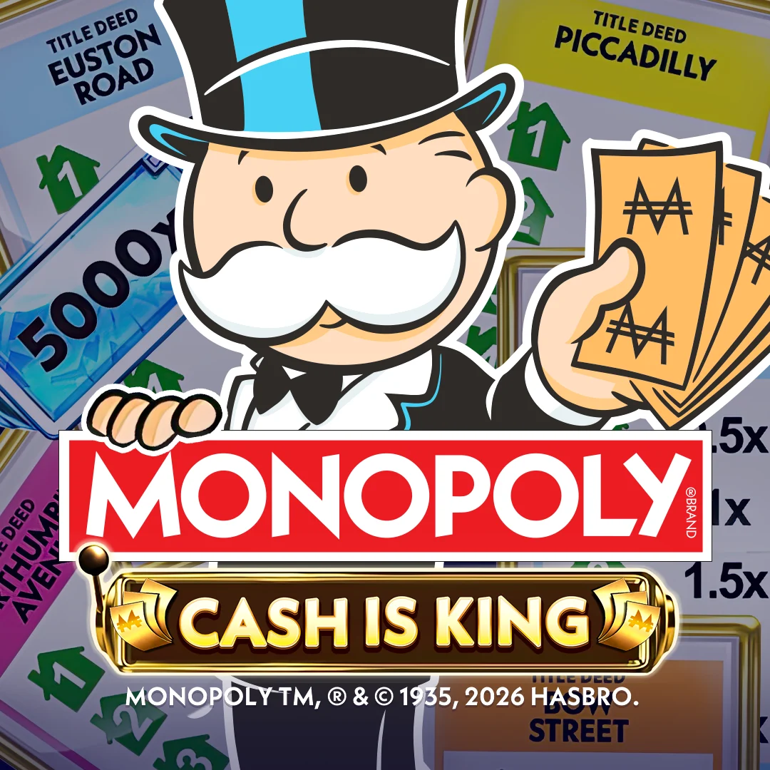 Redtiger : Monopoly Cash Is King - STARBET388