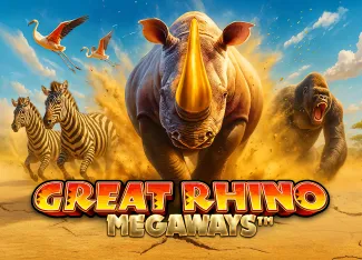 Pragmatic : Great Rhino Megaways - STARBET388