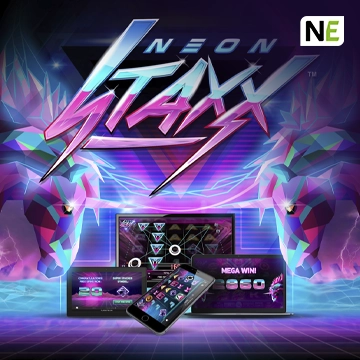 NetEnt : Neon Staxx - STARBET388