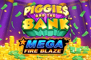 Playtech : Mega Fire Blaze: Piggies and the Bank™ PPJP - STARBET388