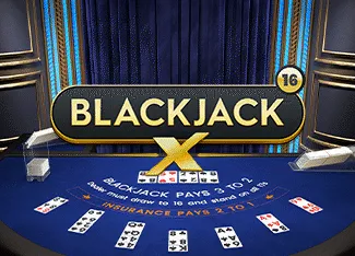 Blackjack X 16 - Azure - STARBET388