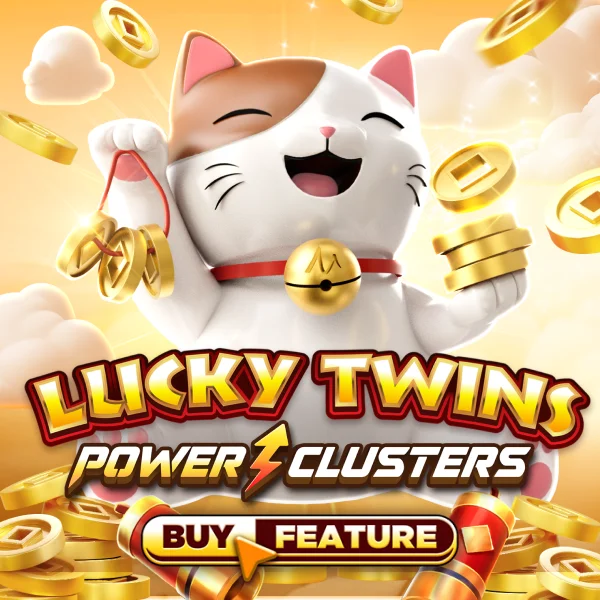 Microgaming : Lucky Twins PowerClusters - STARBET388
